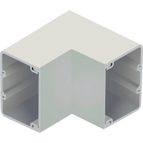 ■マサル エムケーダクト付属品 内マガリ 7号150型 ミルキーホワイト〔品番:MDU7153〕【1203538:0】[送料別途見積り][掲外取寄][店頭受取不可]｜ホームセンターバロー　店