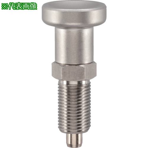■HALDER インデックスボルト 六角カラー付 ステンレス鋼〔品番:22120.0490〕【1203816:0】[送料別途見積り][法人・事業所限定][掲外取寄][店頭受取不可]｜ホームセンターバロー　店