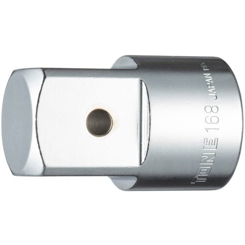 ■TONE ソケットアダプター 全長77.0mm〔品番:168〕【1208675:0】[店頭受取不可]