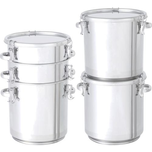 ■MONOVATE 積み重ね式テーパー型密閉容器 45L〔品番:TPCTHSTA39〕【1208981:0】[法人・事業所限定][直送元][店頭受取不可]