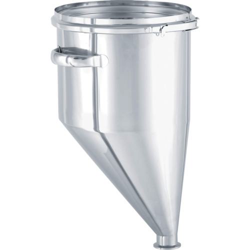 ■MONOVATE 偏心ホッパー型密閉容器(バンド式)〔品番:EHTCTL36〕【1210563:0】[法人・事業所限定][直送元][店頭受取不可]
