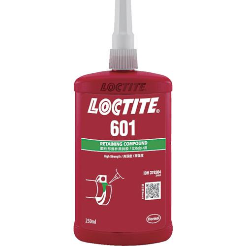 ■ロックタイト はめ合い用接着剤 高強度 601 250ml 〔品番:601250〕【1211854:0】[店頭受取不可]
