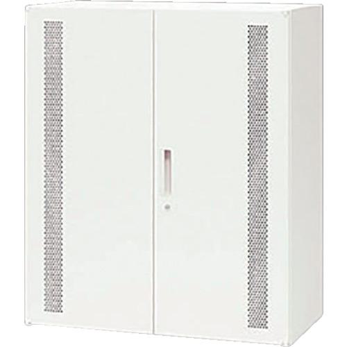 ■NAIKI 収納庫 CW型 両開書庫(ノートパソコン用) W899&times;D450&times;H1050〔品番:CW0911KPWW〕【1230490:0】[送料別途見積り][法人・事業所限定][外直送][店頭受取不可]｜ホームセンターバロー　店