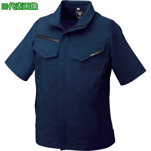 ■XEBEC レディス半袖ブルゾン1700-19-13 ディープネイビー〔品番:17001913〕【1235003:0】[送料別途見積り][掲外取寄][店頭受取不可]