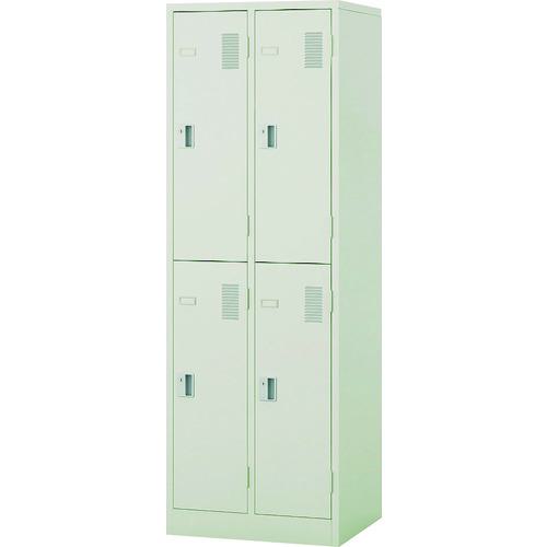■NAIKI 4人用(2列2段)W608〔品番:LK22MAW〕【1235166:0】[送料別途見積り][法人・事業所限定][外直送][店頭受取不可]