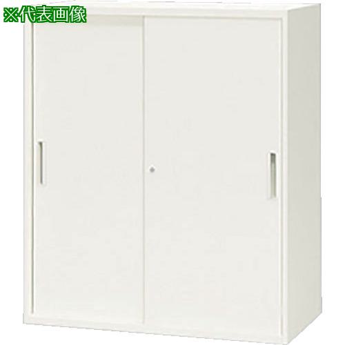 ■NAIKI CWL型 引違い書庫(2枚扉) W899&times;D500&times;H1050〔品番:CWL0911HWW〕【1236858:0】[送料別途見積り][法人・事業所限定][外直送][店頭受取不可]｜ホームセンターバロー　店 30,745円