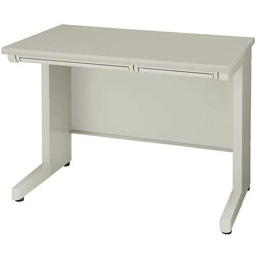 ■NAIKI 平デスク NED型/天板:ウォームホワイト 本体:ウォームホワイト/W1000&times;D600&times;H720〔品番:NEDH106FAWH〕【1236895:0】[送料別途見積り][法人・事業所限定][外直送][店頭受取不可]｜ホームセンターバロー　店
