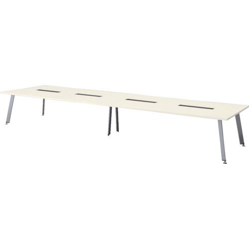 ■NAIKI 会議用テーブル(配線ボックス付)〔品番:KDX4812HSH〕【1238360:0】[送料別途見積り][法人・事業所限定][外直送][店頭受取不可]｜ホームセンターバロー　店