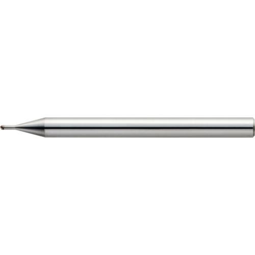 ■ユニオンツール 2枚刃超仕上げ加工用ロングネックボールエンドミル R0.5×有効長3×刃長0.7×首径0.98×全長50〔品番:CBNLBSF2010030〕【1239162:0】[店頭受取不可]