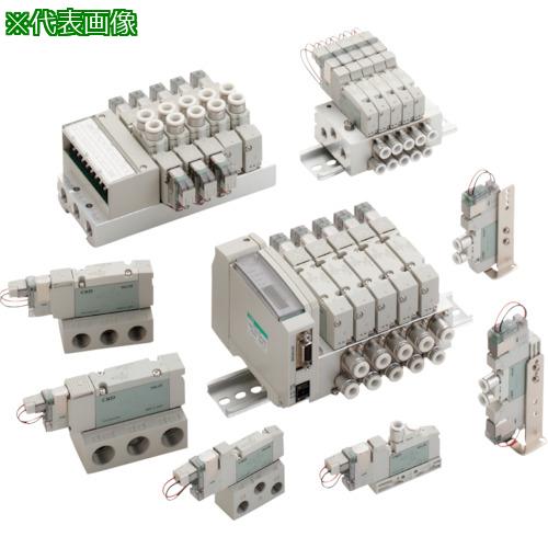 ■CKD 電磁弁 パイロット式5ポート弁 ダイレクト配管〔品番:4GA219RC6E23〕【1241057:0】[店頭受取不可]