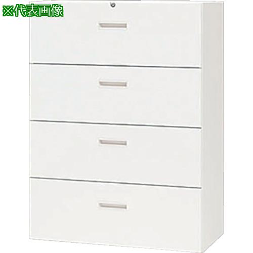 ■NAIKI 収納庫 CWS型 ファイル引出し(3段) W800&times;D400&times;H1200〔品番:CWS0812S4WW〕【1241542:0】[送料別途見積り][法人・事業所限定][外直送][店頭受取不可]｜ホームセンターバロー　店