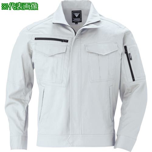 ■XEBEC 長袖ブルゾン2014-31-L アイボリー〔品番:201431L〕【1243315:0】[送料別途見積り][掲外取寄][店頭受取不可]