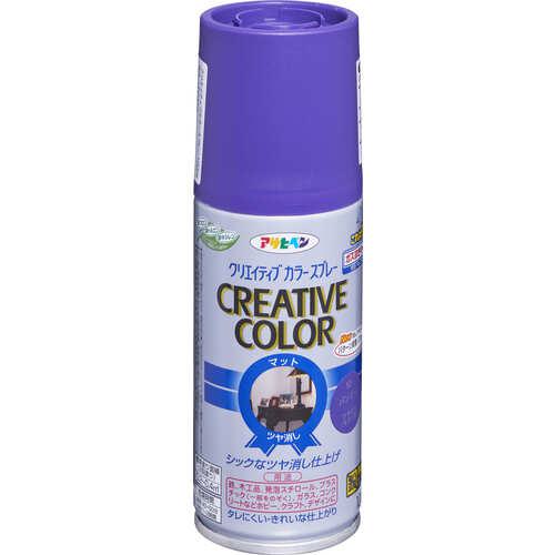 ■アサヒペン クリエイティブカラースプレー 100ML 53バンジー《6本入》〔品番:504234〕【1244030×6:0】[送料別途見積り][掲外取寄][店頭受取不可]
