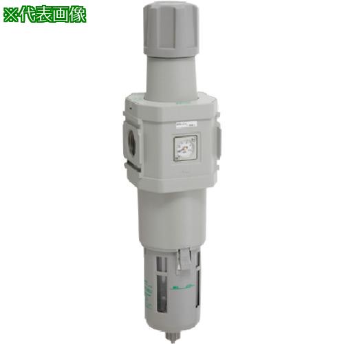■CKD フィルタレギュレータ 白色シリーズ〔品番:W800025WF1〕【1244187:0】[店頭受取不可]