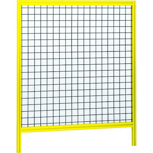 ■TRUSCO アルミ安全フェンス 間口1000mmX高さ1000mm ピッチ30 イエロー〔品番:AF1010Y〕【1245982:0】[送料別途見積り][法人・事業所限定][直送][店頭受取不可]｜ホームセンターバロー　店