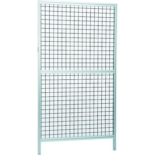 ■TRUSCO アルミ安全フェンス 間口1000mmX高さ1800mm ピッチ30 シルバー〔品番:AF1810SV〕【1245986:0】[送料別途見積り][法人・事業所限定][直送][店頭受取不可]