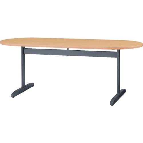 ■NAIKI 会議用テーブル〔品番:KHE1875WRLB〕【1246182:0】[送料別途見積り][法人・事業所限定][外直送][店頭受取不可]