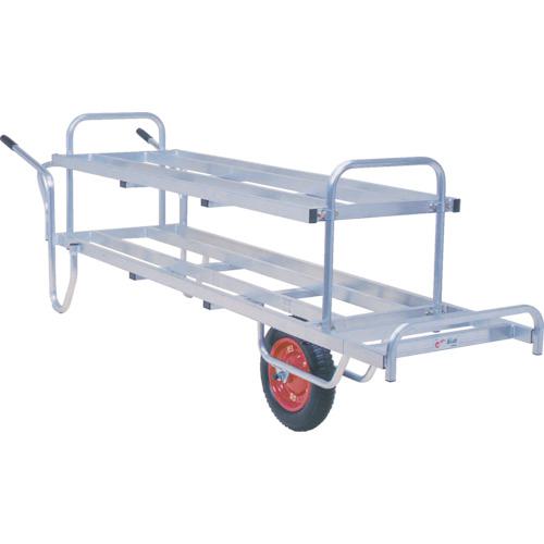 ■HARAX コン助 13&times;3Tエアー入りタイヤ 積載面1600~2050&times;535〔品番:CNT360S〕【1250126:0】[送料別途見積り][法人・事業所限定][外直送][店頭受取不可]｜ホームセンターバロー　店