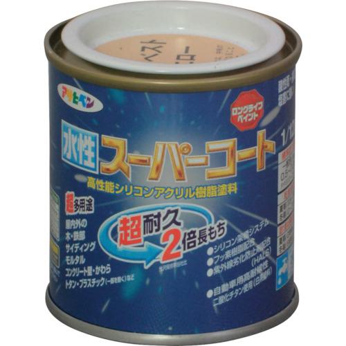■アサヒペン 水性スーパーコート 1/12L ハーベストイエロー《12個入》〔品番:411280〕【1250304×12:0】[送料別途見積り][掲外取寄][店頭受取不可] 8,234円