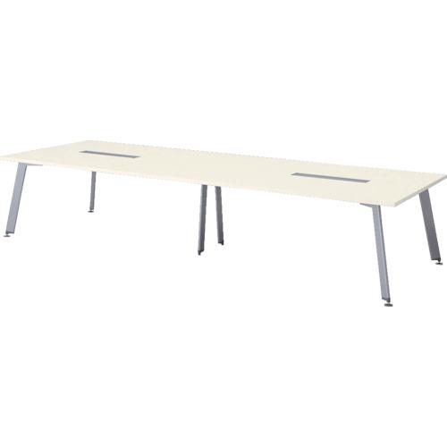 ■NAIKI 会議用テーブル(配線ボックス付)〔品番:KDX3614HSH〕【1250966:0】[送料別途見積り][法人・事業所限定][外直送][店頭受取不可] 178,530円