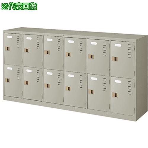 ■NAIKI スクールロッカー(12人用)〔品番:SL12NAW〕【1251087:0】[送料別途見積り][法人・事業所限定][外直送][店頭受取不可]｜ホームセンターバロー　店