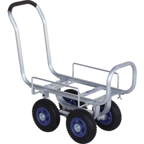 ■HARAX 愛菜号 250-4Nノーパンクタイヤ 積載面560~750×340~560〔品番:CH850N〕【1254681:0】[送料別途見積り][法人・事業所限定][外直送][店頭受取不可]