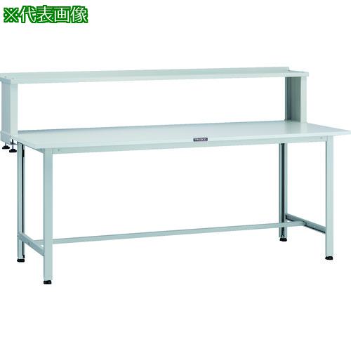 ■TRUSCO 軽荷重作業台(200kg)AO型 1800X600XH1044(全高) 上棚付 ホワイト色〔品番:AO1860YURB〕【1259169:0】[法人・事業所限定][直送元][店頭受取不可]
