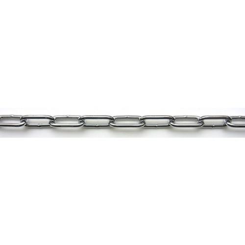 ■ニッサチェイン 代用クロームヘビーリンク 15m〔品番:IW55CR〕【1262986:0】[送料別途見積り][掲外取寄][店頭受取不可]