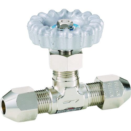 ■Fujikin 黄銅製ミニチュアバルブRV_1.96MPa〔品番:RV6R〕【1264387:0】[店頭受取不可]