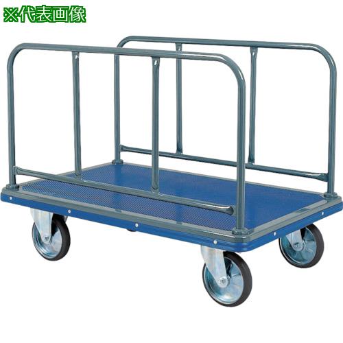 ■アイケー プレス製運搬車 長尺ハンドル台車〔品番:510〕【1264732:0】[送料別途見積り][法人・事業所限定][外直送][店頭受取不可]｜ホームセンターバロー　店
