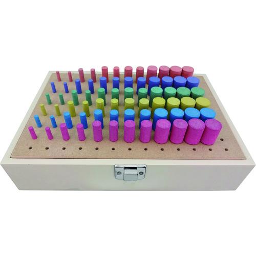 ■リューター 軸付セラミックゴム砥石セット(金属用)〔品番:R0031〕【1269007:0】[店頭受取不可]｜ホームセンターバロー　店