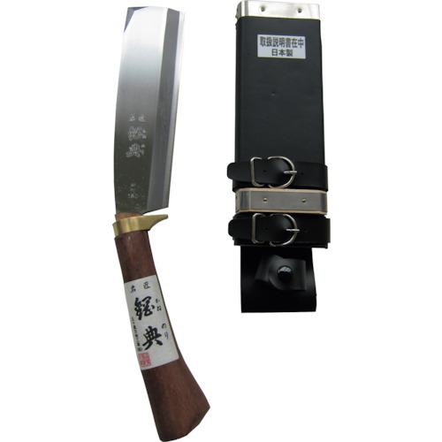 ■鋼典 最高級サヤナタ ツバ付コブ柄 完全包装〔品番:C21〕【1271274:0】[送料別途見積り][法人・事業所限定][外直送][店頭受取不可]