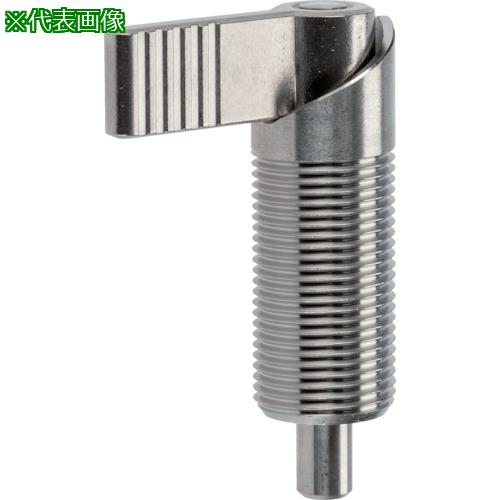 ■HALDER インデックスボルト 樹脂製キャップ無 SUS 呼び寸6 本体M16×1.5〔品番:22120.0326〕【1271373:0】[送料別途見積り][法人・事業所限定][掲外取寄][店頭受取不可]
