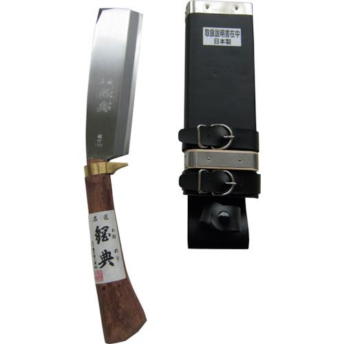 ■鋼典 最高級サヤナタ ツバ付コブ柄 完全包装〔品番:C20〕【1274447:0】[送料別途見積り][法人・事業所限定][外直送][店頭受取不可]