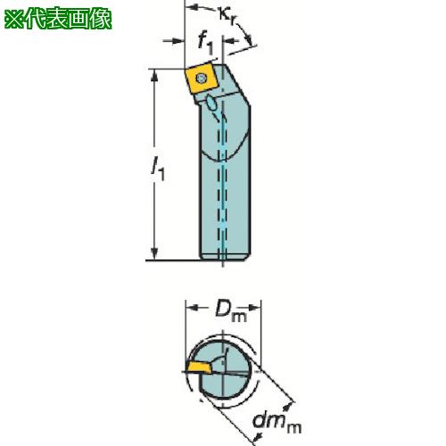 ■SANDVIK コロターン107 ポジチップ用ボーリングバイト(210)〔品番:A16RSSKCR09〕【1279882:0】[店頭受取不可]