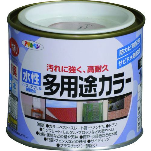 ■アサヒペン 水性多用途カラー1/5L シャドーピンク《6缶入》〔品番:460325〕【1283331×6:0】[送料別途見積り][掲外取寄][店頭受取不可]