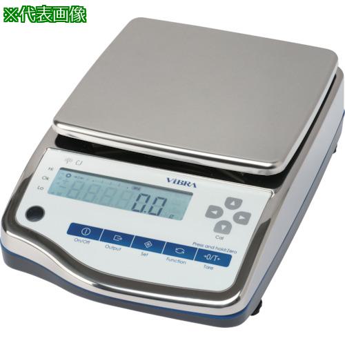 ■VIBRA CJ-6200S:高精度電子天びん 高精度モデル(防水・防塵型)6200g〔品番:CJ6200S〕【1287361:0】[送料別途見積り][掲外取寄][店頭受取不可]