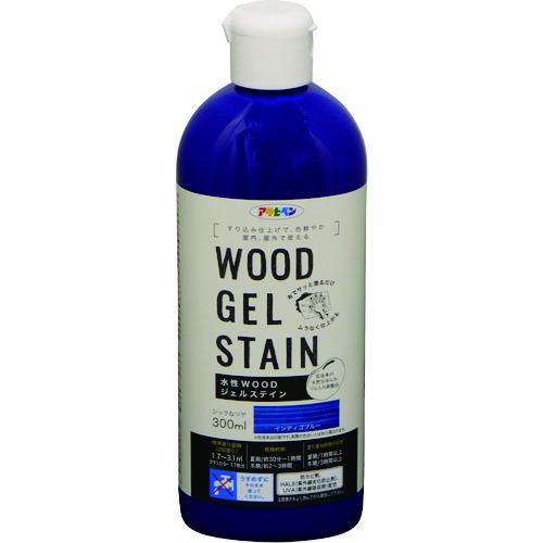 ■アサヒペン 水性WOODジェルステイン 300ml インディゴブルー《6個入》〔品番:448828〕【1308651×6:0】[送料別途見積り][掲外取寄][店頭受取不可] 10,038円
