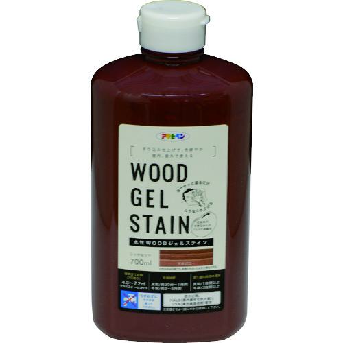 ■アサヒペン 水性WOODジェルステイン 700ml マホガニー《20個入》〔品番:449009〕【1309144×20:0】[送料別途見積り][掲外取寄][店頭受取不可]