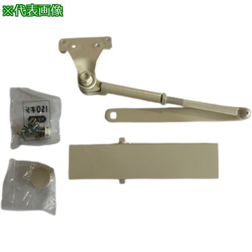 ■NEW STAR ドアクローザー PS-7002 アイボリーホワイトN-04〔品番:PS7002N04〕【1319510:0】[送料別途見積り][掲外取寄][店頭受取不可]
