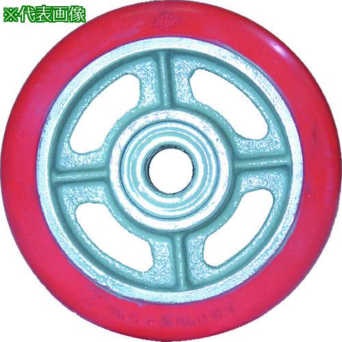 ■ヨドノ 鋳物中荷重用ジェンゴム車輪ベアリング入 360φ〔品番:GSB360〕【1321932:0】[送料別途見積り][掲外取寄][店頭受取不可]