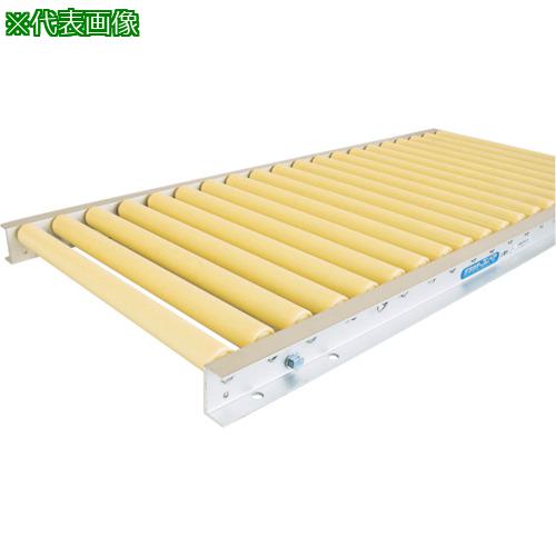 ■TS 樹脂製ローラコンベヤφ30-W550XP100X90°カーブ〔品番:P30551090R55〕【1323198:0】[送料別途見積り][法人・事業所限定][外直送][店頭受取不可]