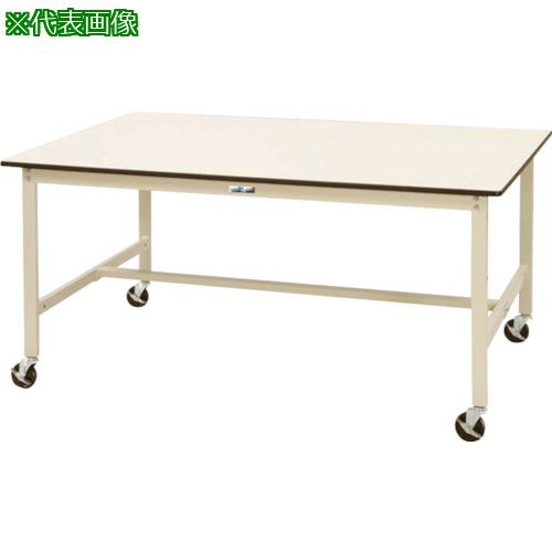 ■ヤマテック 軽量作業台 ワークテーブル ワイドタイプ 移動式 W1800×D1200×H856mm〔品番:SWPWC1812II〕【1330794:0】[法人・事業所限定][外直送元][店頭受取不可]