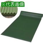 ■ミヅシマ 筋入りゴム長マット 6mmX1mX10m グリーン 緑〔品番:NO410060〕【1333061:0】[送料別途見積り][法人・事業所限定][外直送][店頭受取不可]｜ホームセンターバロー　店