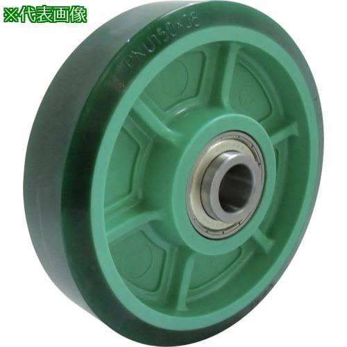 ■ヨドノ 樹脂製ウレタンゴム車輪(ステンレス製ベアリング入)〔品番:PNU200SUSB〕【1336024:0】[送料別途見積り][掲外取寄][店頭受取不可]｜ホームセンターバロー　店