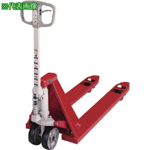 ■Bishamon ハンドパレットトラック 早送り装置付タイプ 均等荷重1500kg フォーク長さ1070&times;幅153&times;間隔379mm〔品番:BM15CH〕【1337919:0】[送料別途見積り][法人・事業所限定][外直送][店頭受取不可]｜ホームセンターバロー　店
