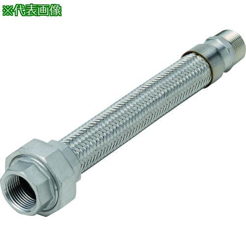 ■NFK ユニオン・ニップル式フレキシブルホース 継手SUS304(ALLSUS304) 50A&times;1600L〔品番:NK1900SUS30450A1600L〕【1339524:0】[送料別途見積り][掲外取寄][店頭受取不可]｜ホームセンターバロー　店