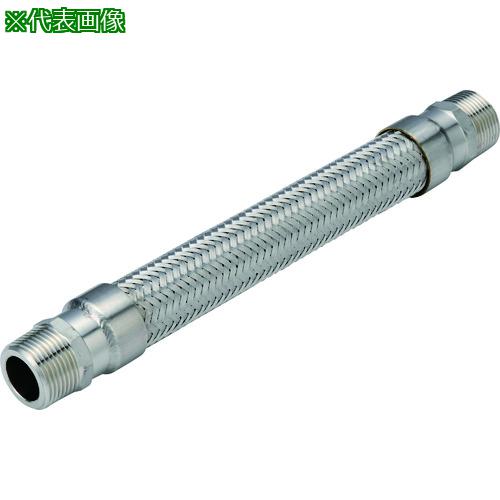 ■NFK オスニップル式フレキシブルホース 六角ニップルSUS304(ALLSUS304) 50A&times;2000L〔品番:NK1500SUS30450A2000L〕【1340864:0】[送料別途見積り][掲外取寄][店頭受取不可]｜ホームセンターバロー　店