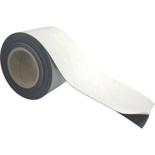 ■サンケー マグネットシート粘着付100mm〔品番:MS100NC〕【1342573:0】[送料別途見積り][掲外取寄][店頭受取不可]