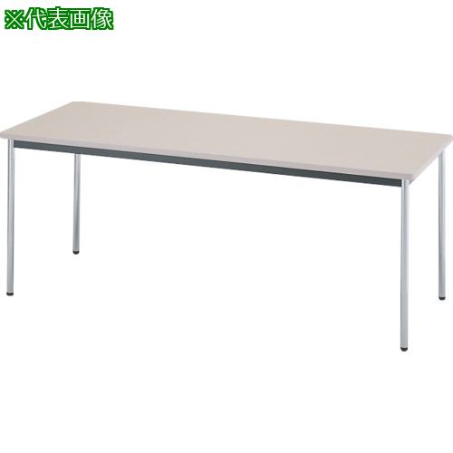 ■ライオン テーブル RT-1875N ライトグレー〔品番:RT1875NLH〕【1345226:0】[送料別途見積り][法人・事業所限定][外直送][店頭受取不可]